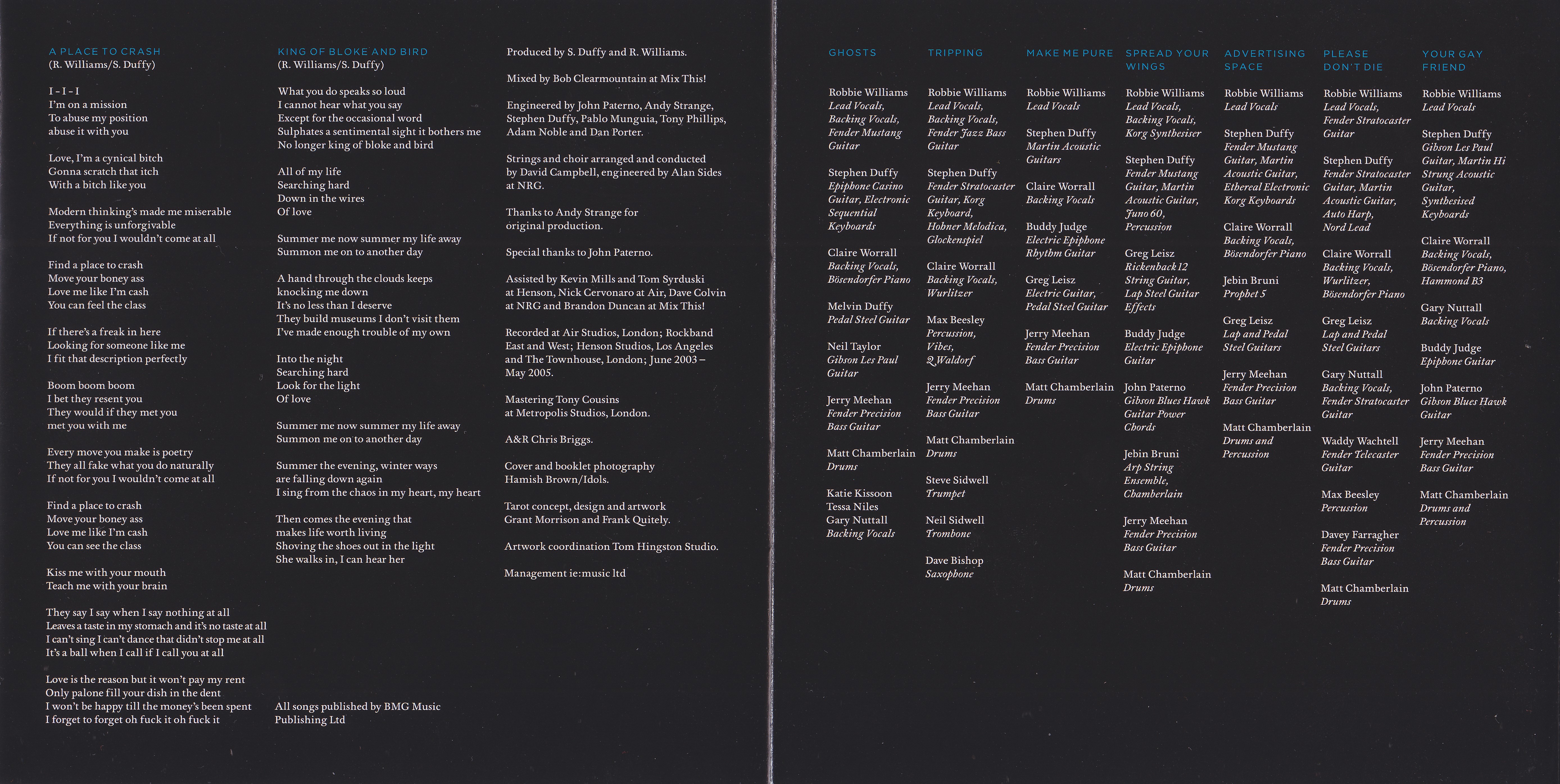 Robbie Williams  Intensive Care : Booklet1 08  jpn